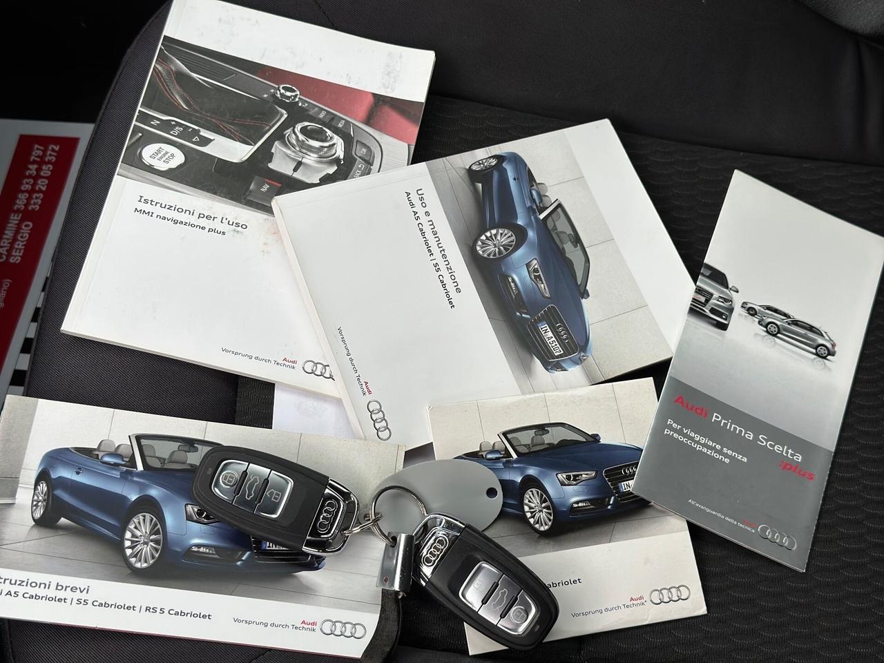 Audi A5 2015 Cabrio 2.0 TDI 177 CV multitronic S-L