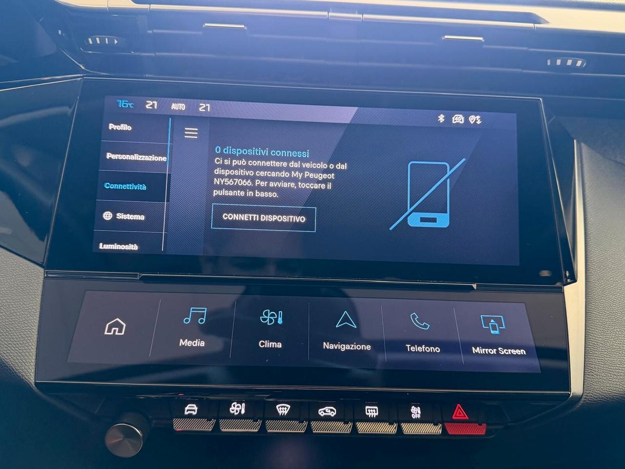 PEUGEOT 308 S.W. ALLURE 1.5 EAT8 130CV PELLE NAVI CAM ANNO 2022