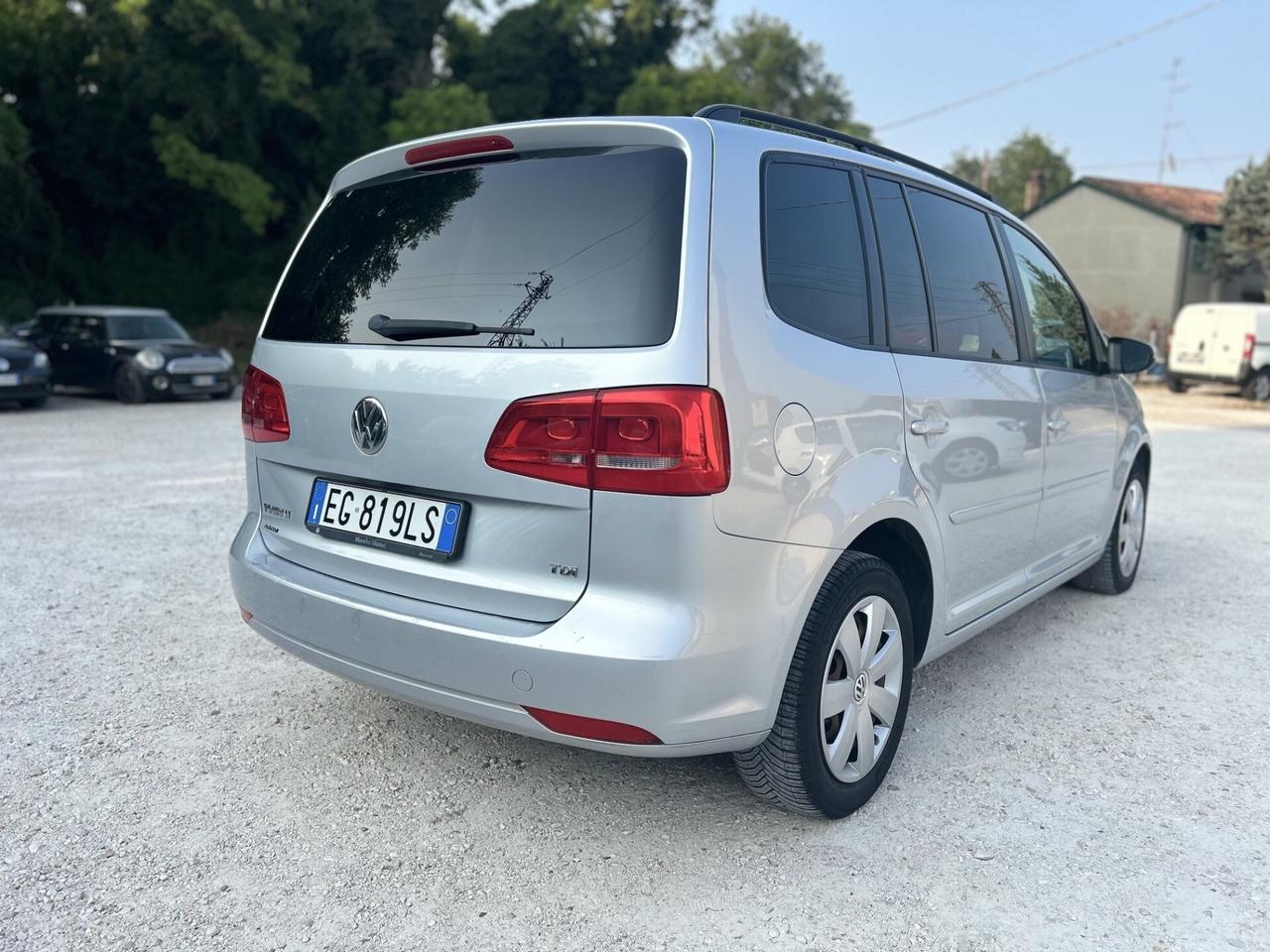 VOLKSWAGEN TOURAN 1.6 TDI 105CV 7 POSTI OK NEOP.
