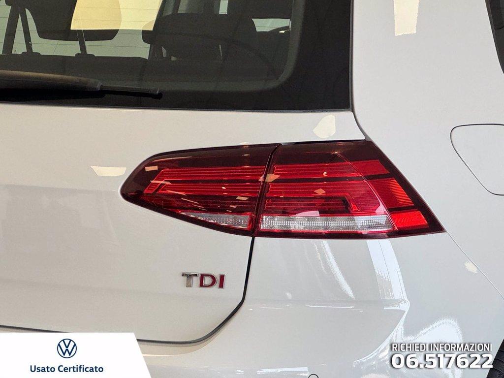 VOLKSWAGEN Golf 5p 1.6 tdi executive 115cv dsg del 2017