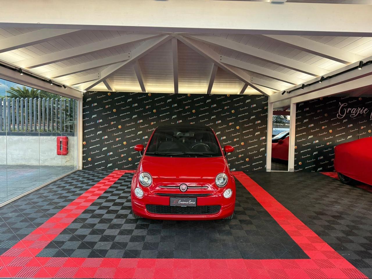 Fiat 500 C 1.0 Hybrid Red