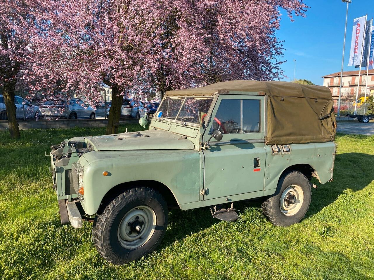 LAND ROVER 88 SECONA SERIE AUTOCARRO 3 POSTI ISCRITTA ASI