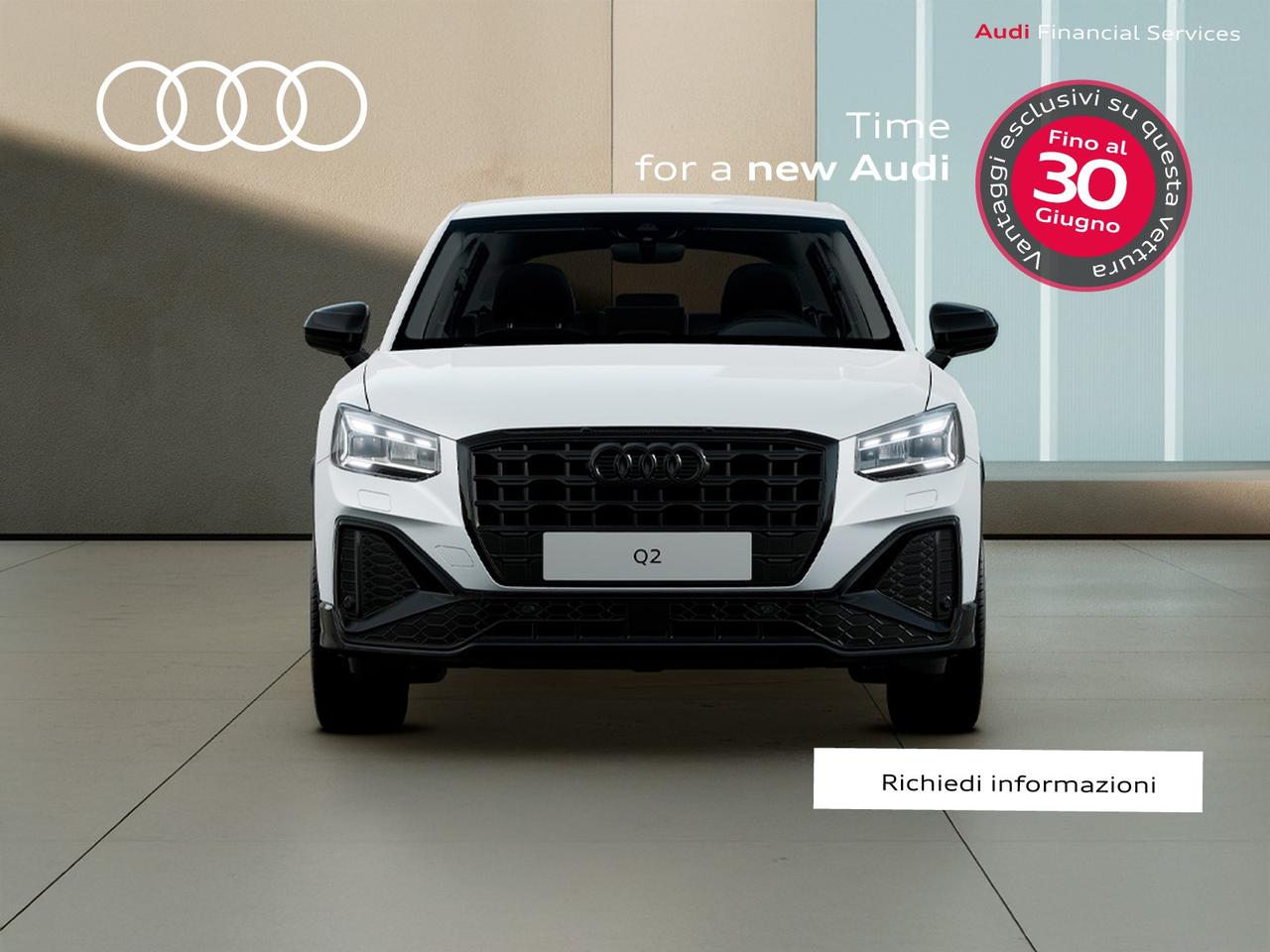 Audi Q2 40 2.0 tfsi identity black quattro s-tronic