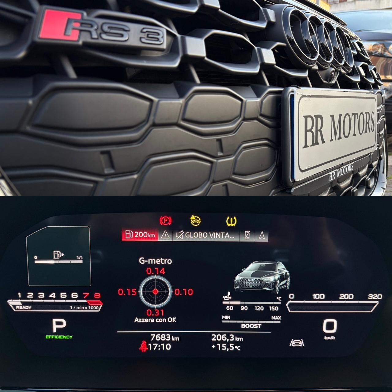 Audi RS3 spb + CARBOCERAMICI - SOLO 7.683Km !!