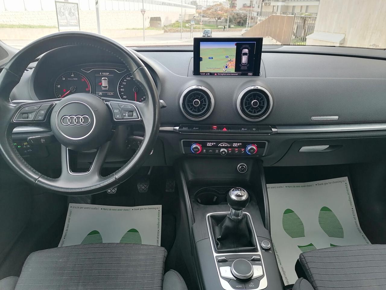Audi A3 1.6 TDI 116 CV Sport 2018 PERFETTA