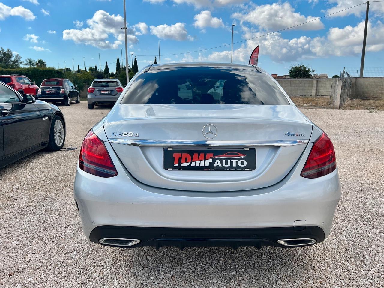 Mercedes C 220 d Premium Tetto Luci Ambient