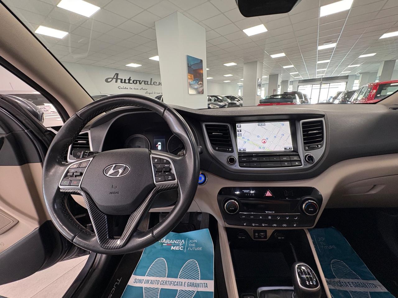 Hyundai Tucson 1.7 CRDi 116cv 2017 km 104000