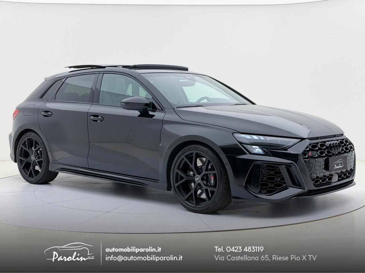 Audi RS3 Sportback 2.5 tfsi quattro S-tronic Black-Tetto-Matrix-Pelle