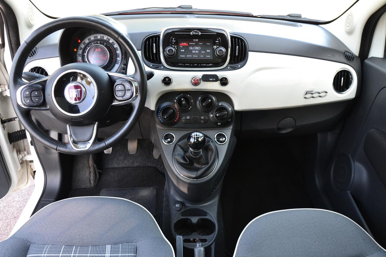 Fiat 500 1.2 LOUNGE 69CV **PREZZO REALE**OK NEOPATENTATI**