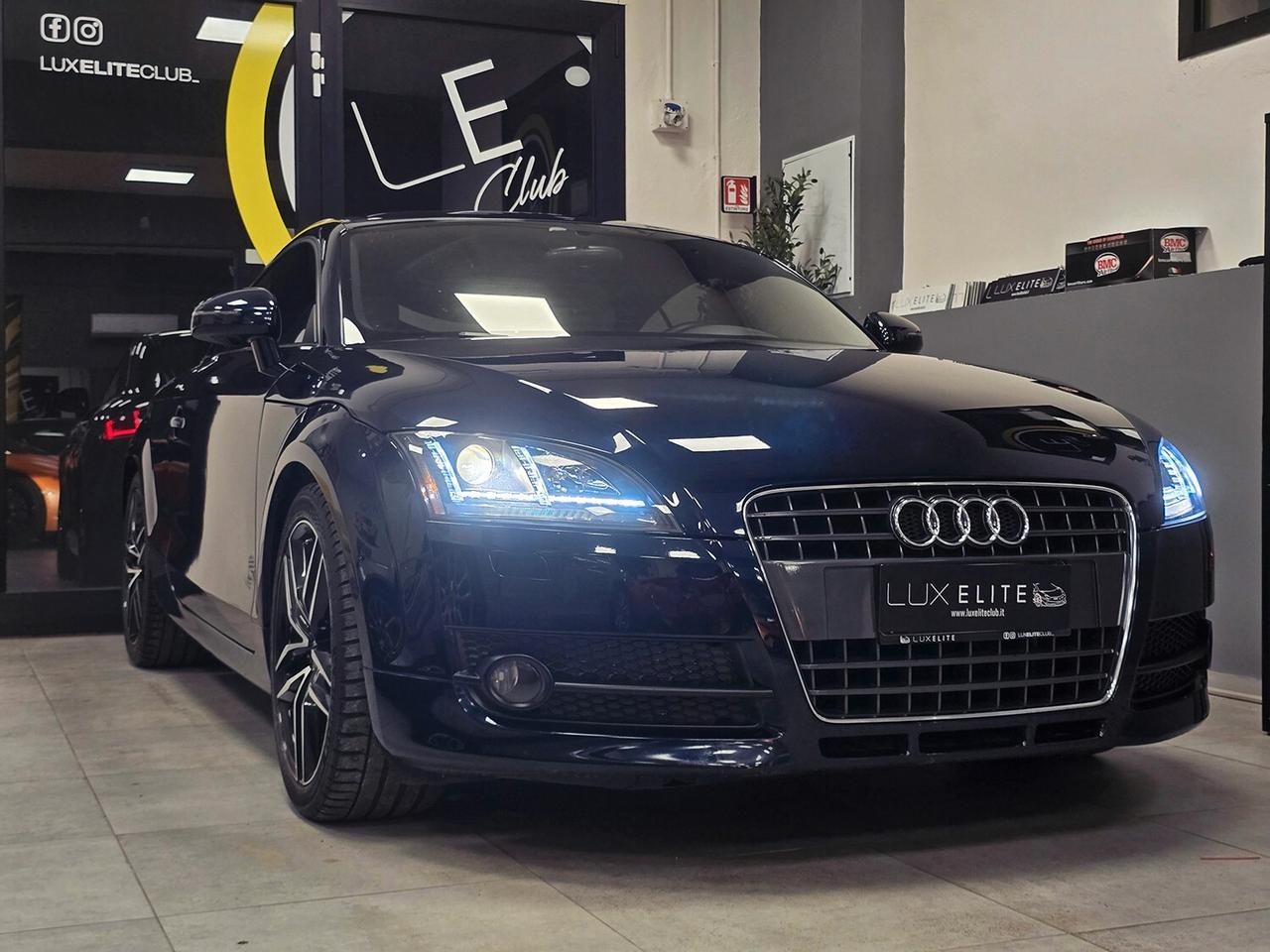 Audi TT II Coupe 2.0 tfsi 200CV BLU MAREPERLA _ MANUALE SERVICE BOOK STAGE 1 _ FANALI LED