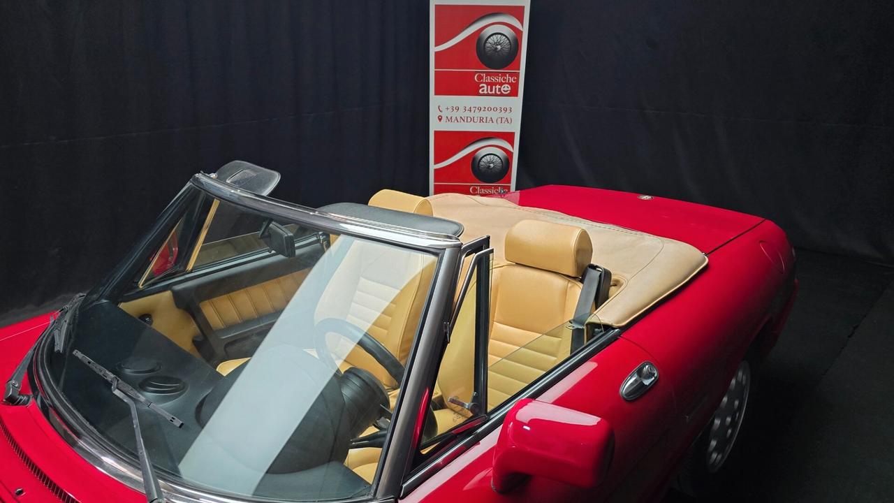 Alfa Romeo Spider certificata ASI con C.R.S