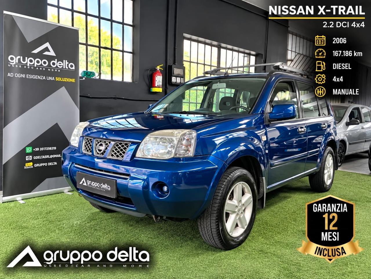 Nissan X-Trail 2.2 dCi Sport GANCIO TRAINO GARANZIA 12 MESI