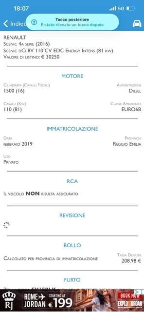 Renault Scenic Scénic dCi 8V 110 CV EDC Energy Sport Edition2