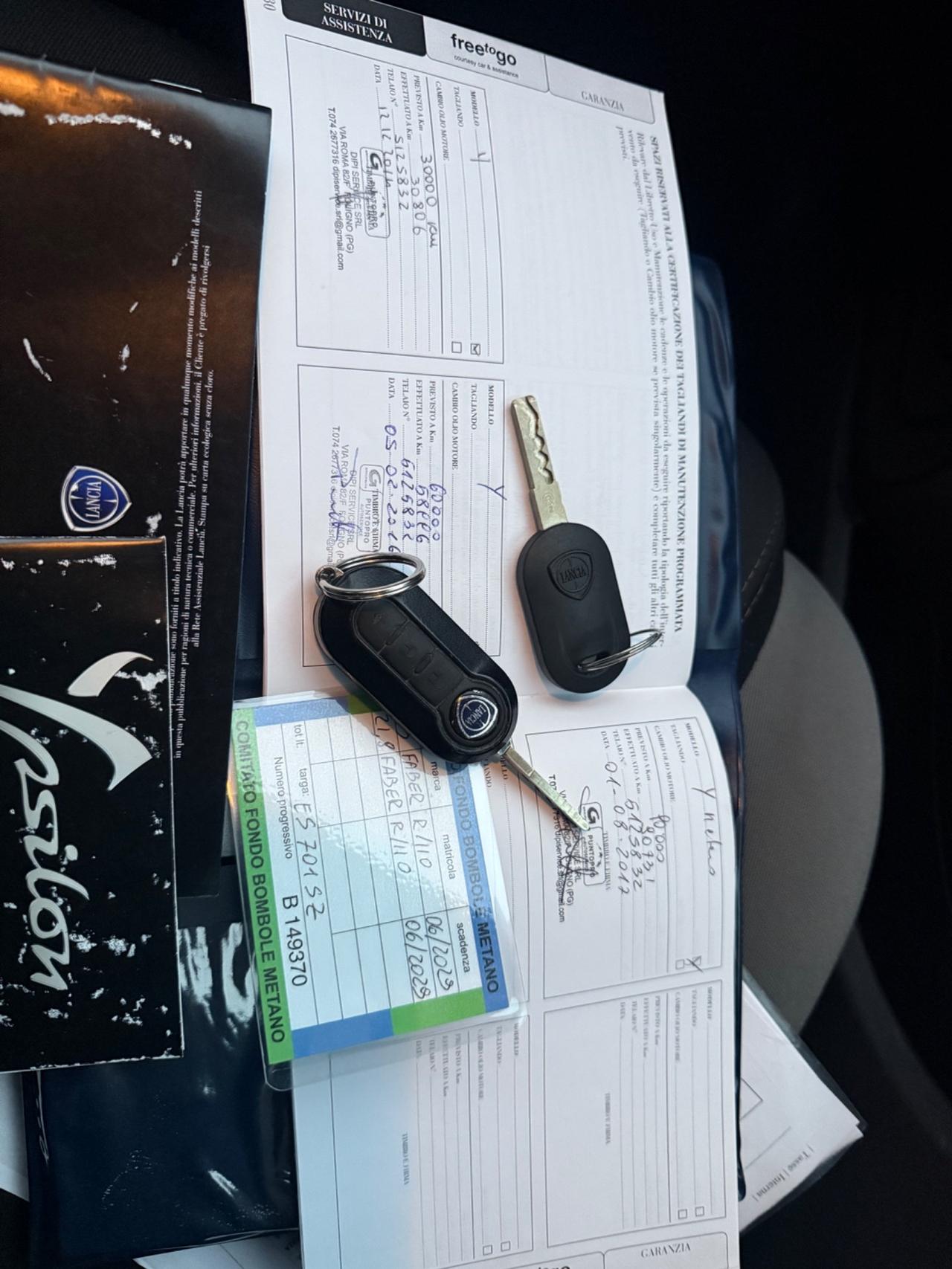 Lancia Ypsilon 0.9 METANO VALIDO 2029 2013 NEOPAT