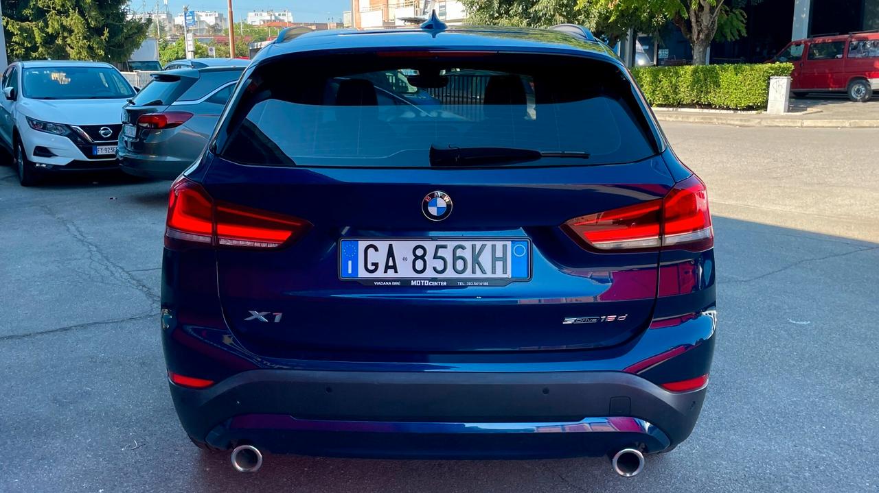 BMW X1 2.0 S-DRIVE 18D ADVANTAGE 150CV - FULL LED, PORTELLONE ELETTRICO