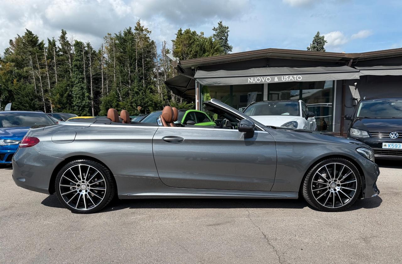 Mercedes-benz C 220 d Cabrio Premium /PARI AL NUOVO!!!!!KM DOCPELLE