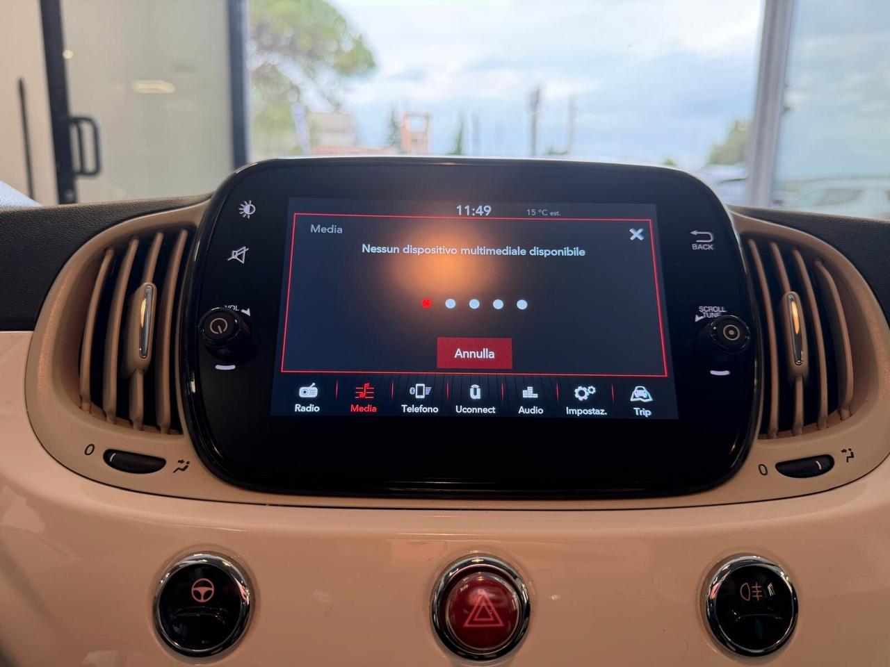 FIAT 500 DOLCEVITA 1.0 70CV HYBRID PELLE TETTO OK NEOPATENTATI ANNO 2022