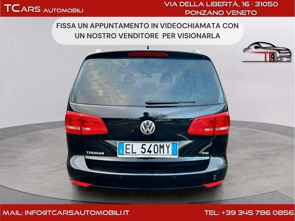 VOLKSWAGEN TOURAN 1.6 TDI 7 POSTI