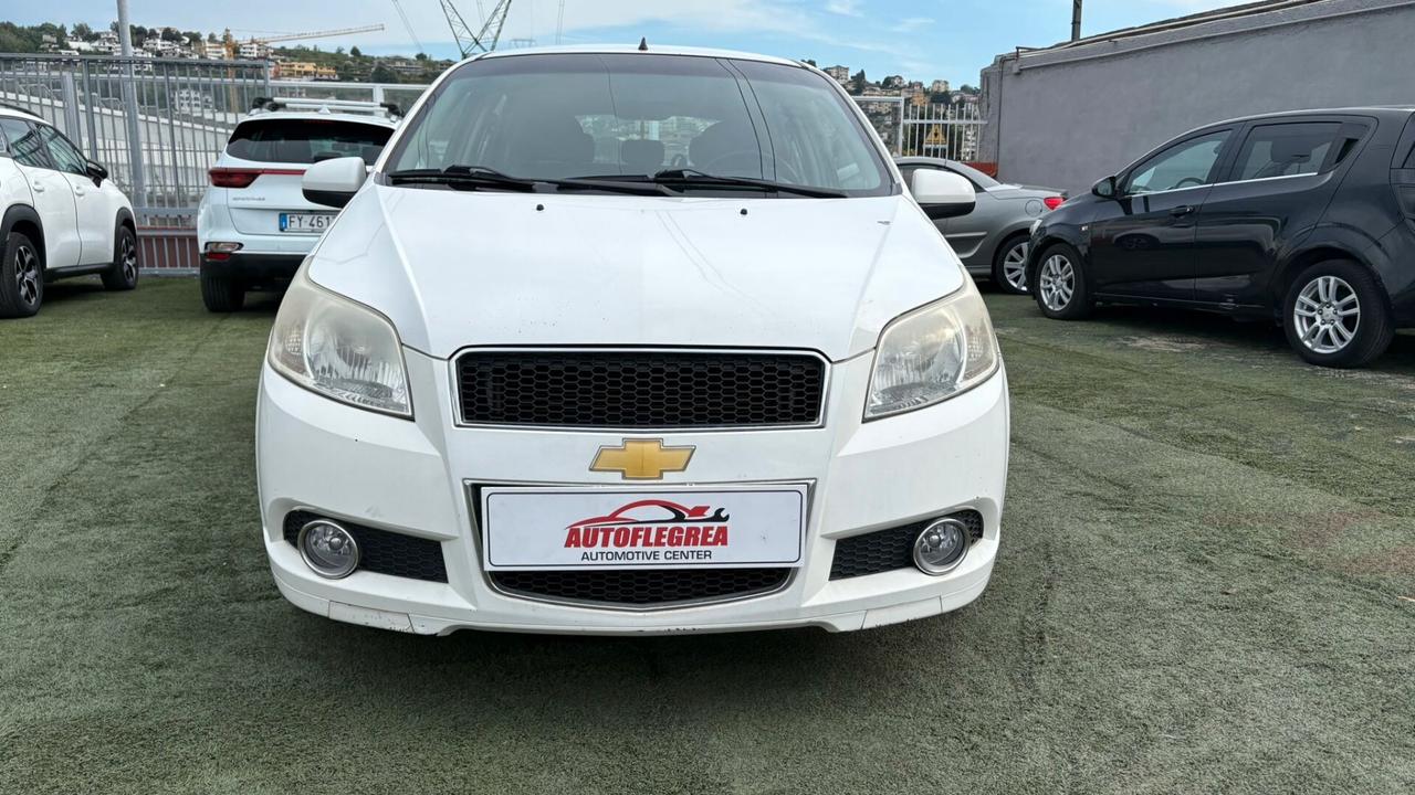 Chevrolet Aveo 1.2 BI-FUEL T48 | GPL O METANO B12D1 CC 1206 CV 84 KW 62 BERLINA, 5 P. (