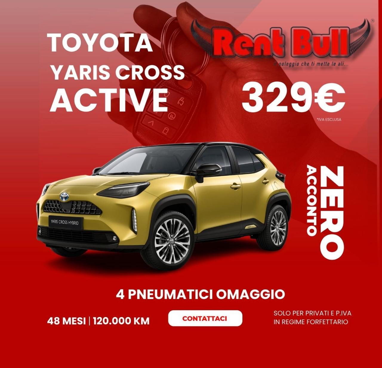 NOLEGGIO A LUNGO TERMINE Toyota Yaris Cross