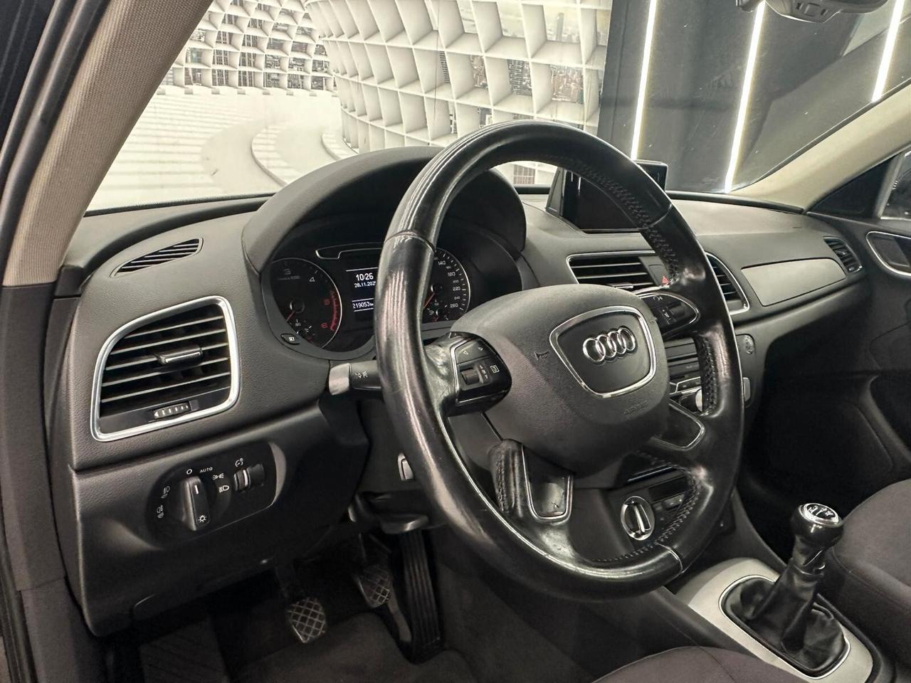 Audi Q3 2.0 TDI-KM CERTIFICATI-PERMUTE-12 MESI DI GARANZIA