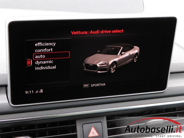 AUDI A5 Cabrio 40TDI 2.0D 190CV S-TRONIC S-LINE AUTOMATICA