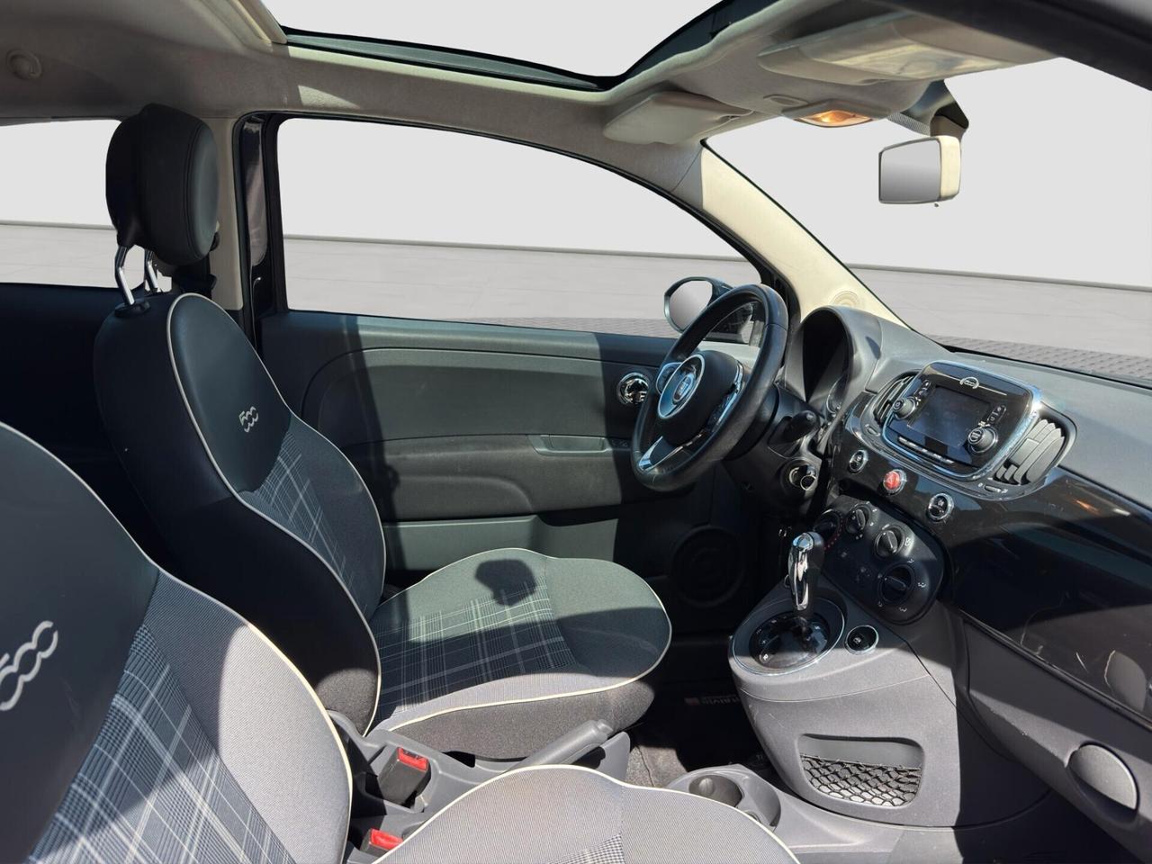 Fiat 500 1.2 69cv Lounge dualogic automatica Tetto 2017