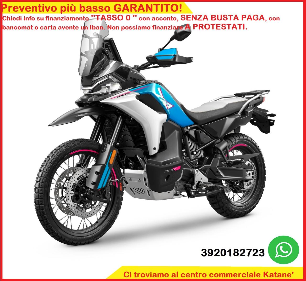 Cf Moto 800MT-X - CI TROVIAMO AL CENTRO COMMERCIALE KATANE' -