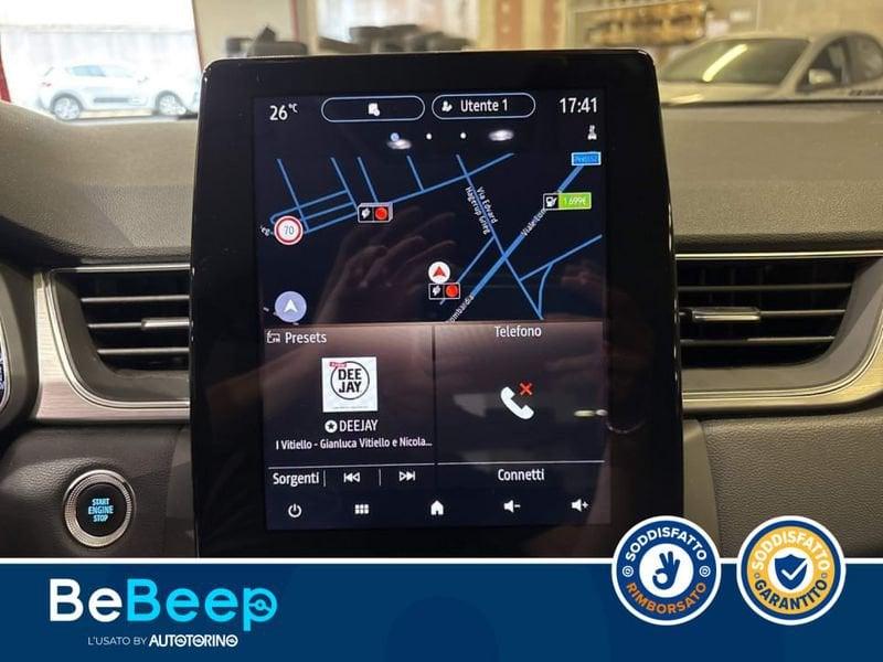 Renault Captur 1.6 PHEV INTENS E-TECH 160CV AUTO