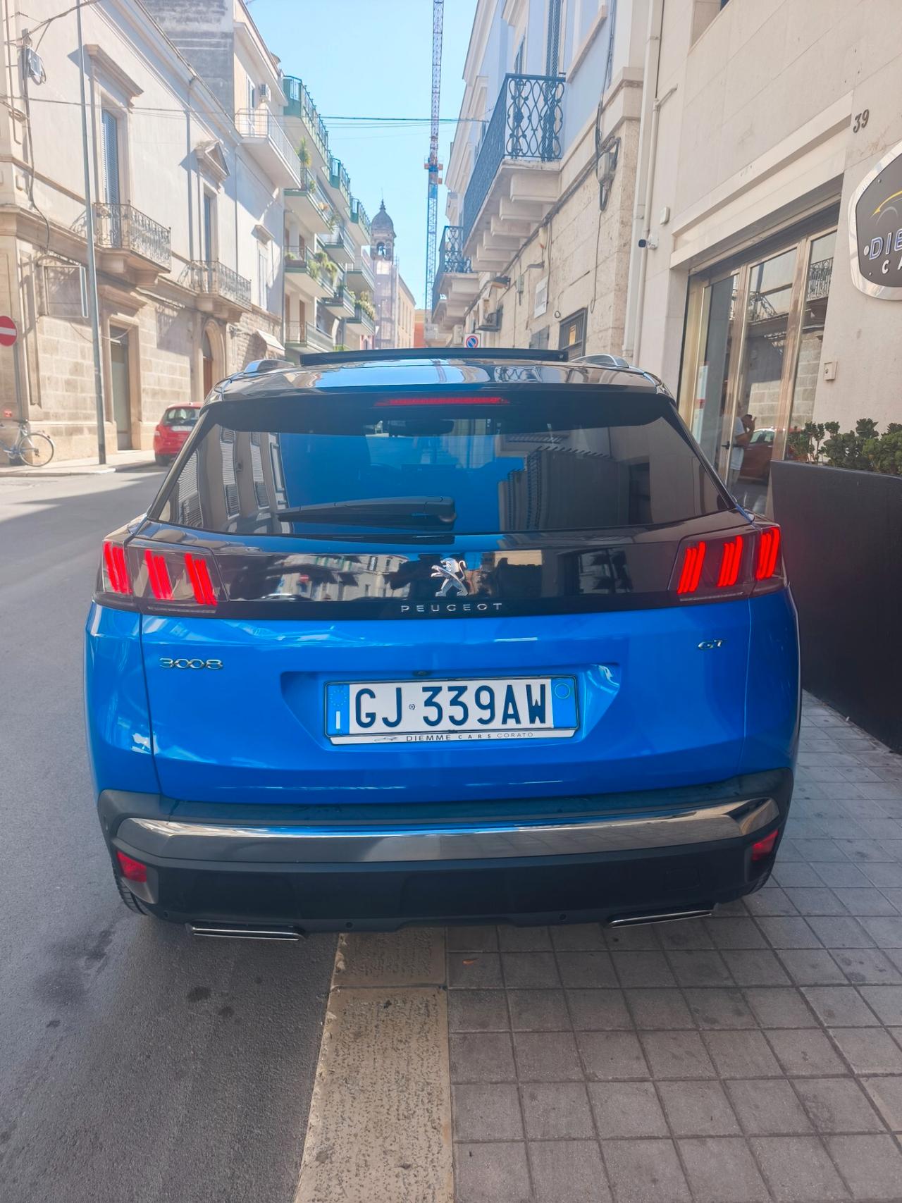 Peugeot 3008-GT 130CV EAT8 TETTO APRIBILE 2022