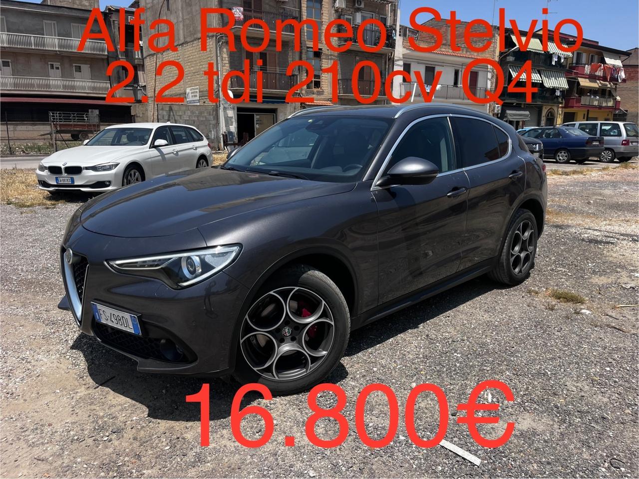 Alfa Romeo Stelvio Q4 2.2 tdi 210cv Full Tabacco
