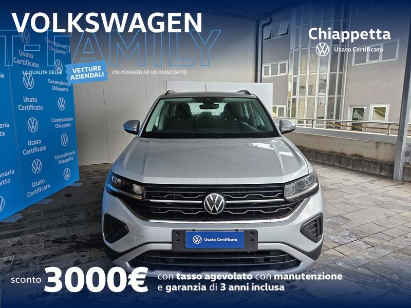 Volkswagen T-Cross 1.0 tsi life 95cv