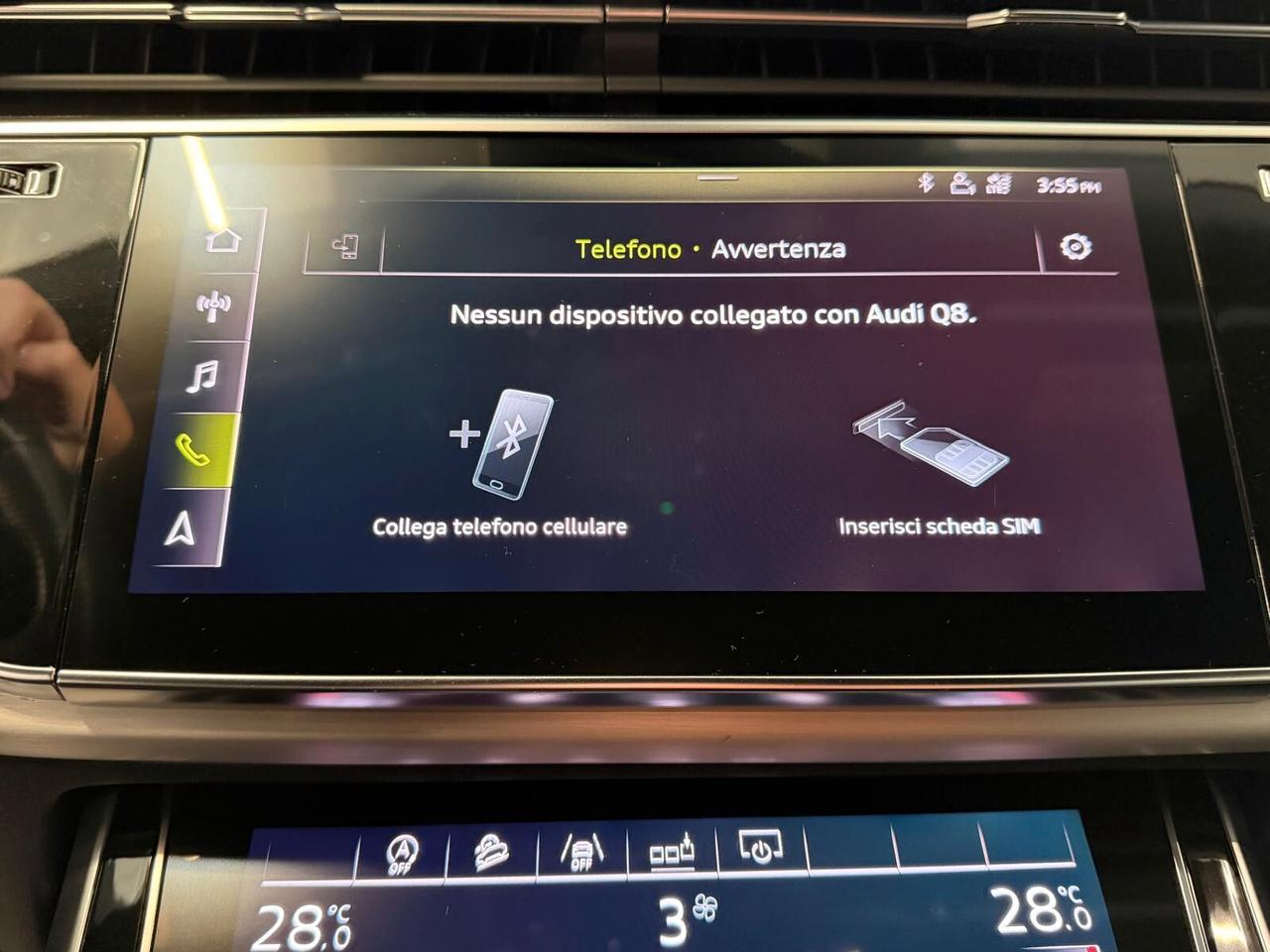 AUDI Q8 50 3.0 TDI MHEV S-LINE 286CV QUATTRO PELLE NAVI CAM ANNO 2019