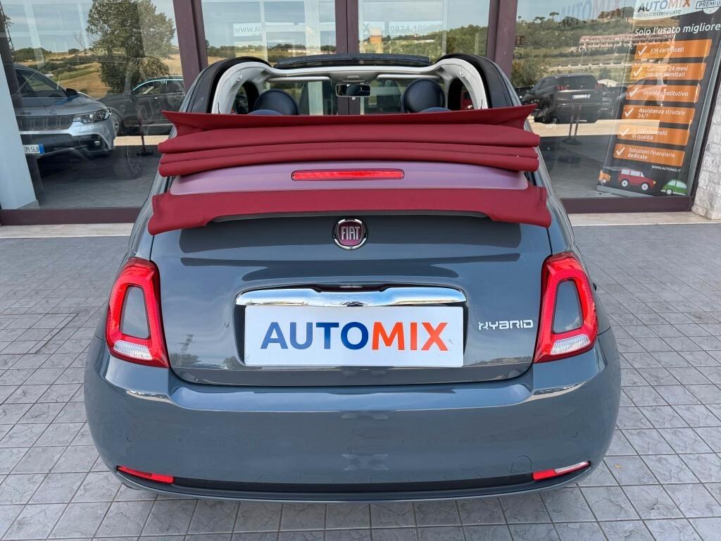 Fiat 500C Cabrio 1.0 Hybrid Connect 70cv