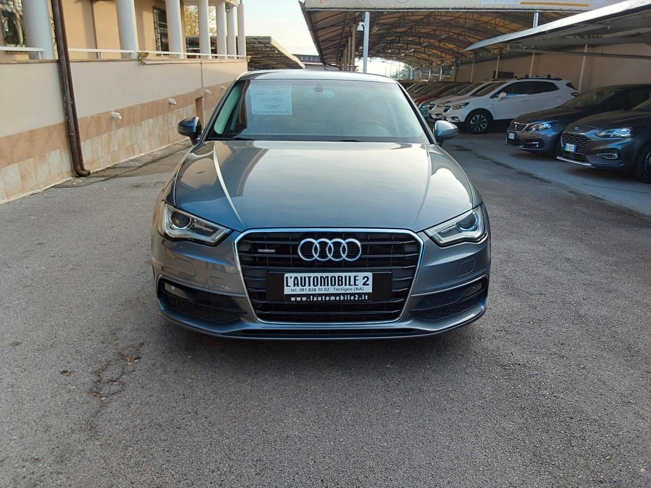 Audi A3 2.0 TDI 150 CV quattro S-LINE