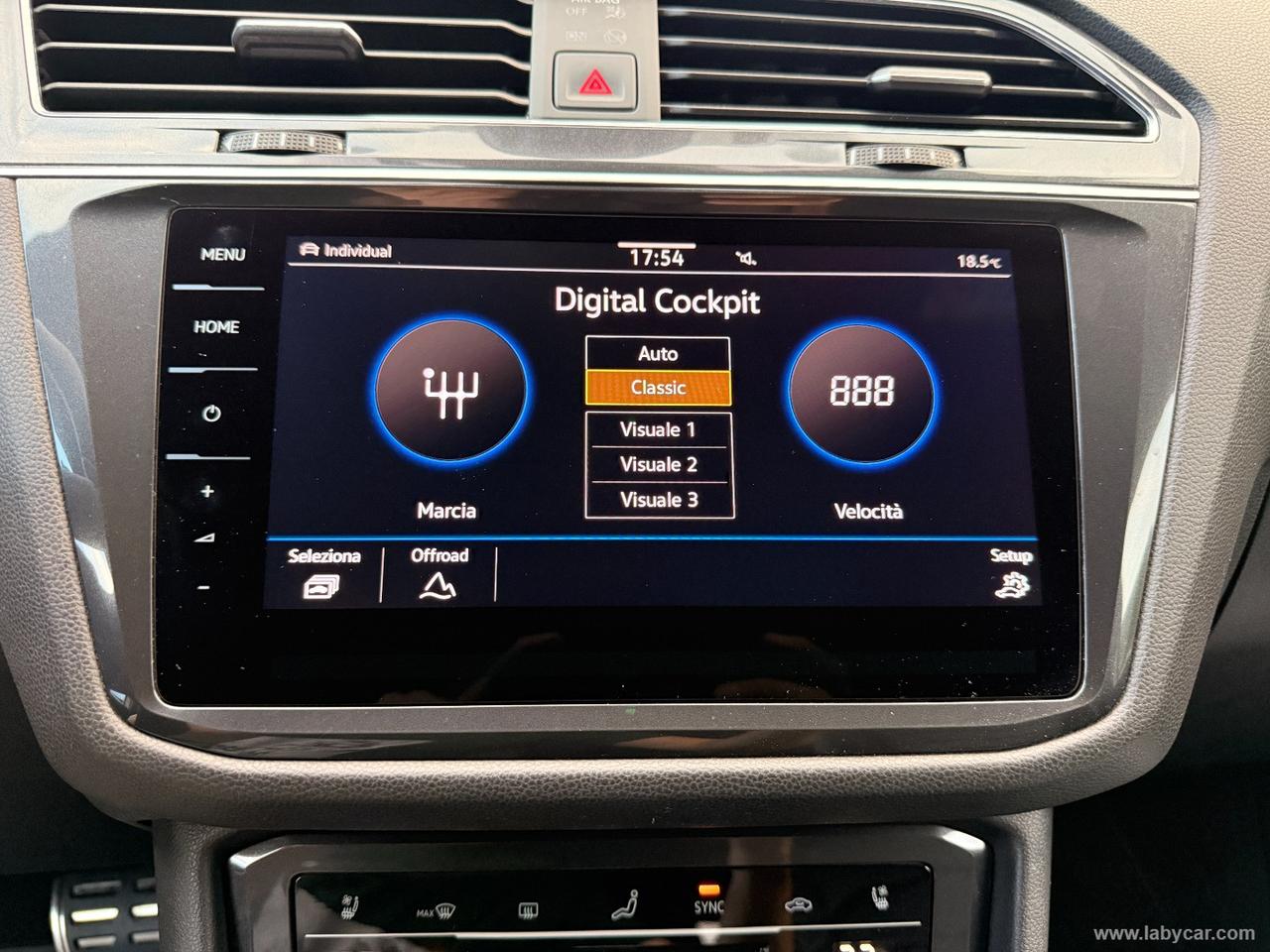 VOLKSWAGEN Tiguan Allsp. 4MOTION R-LINE TETTO PELLE