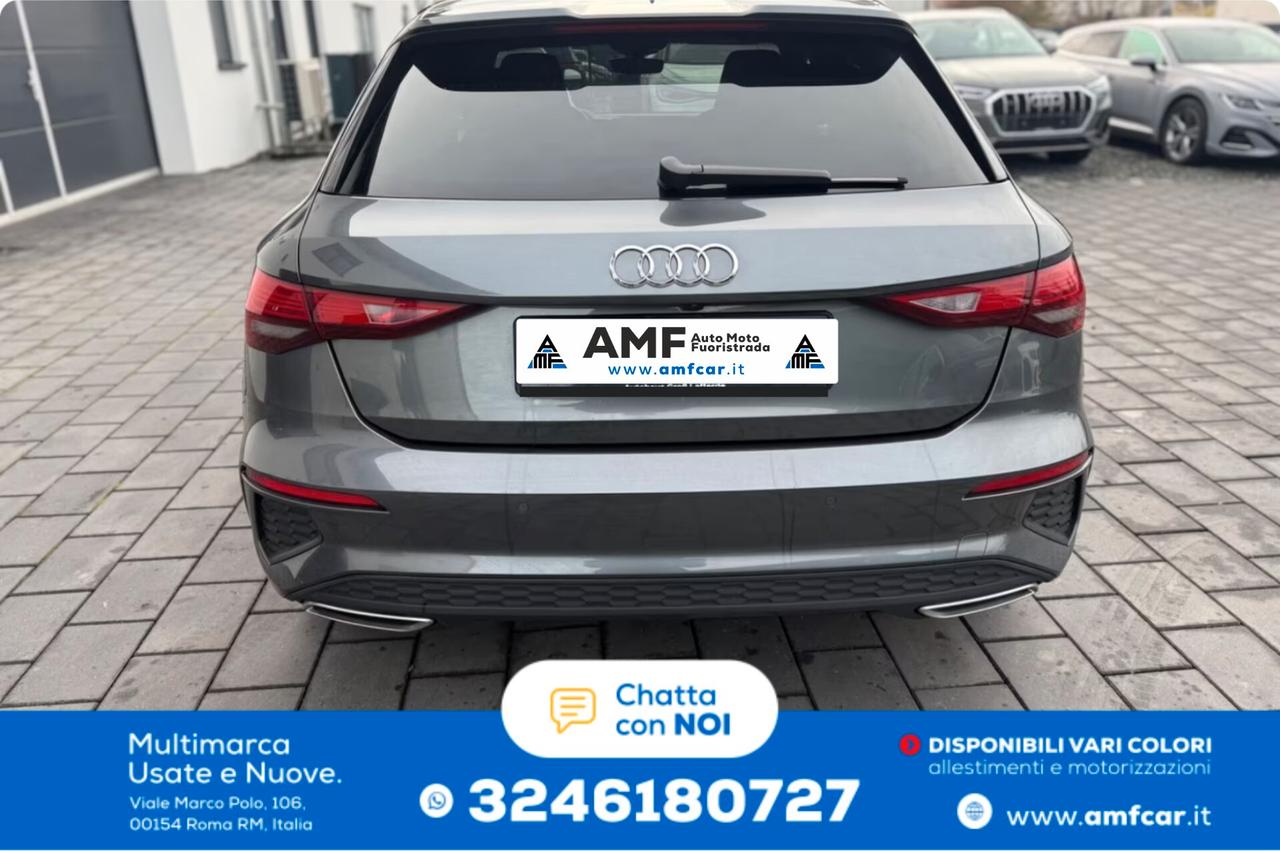 Audi A3 Sportback 30TDI S line S tronic