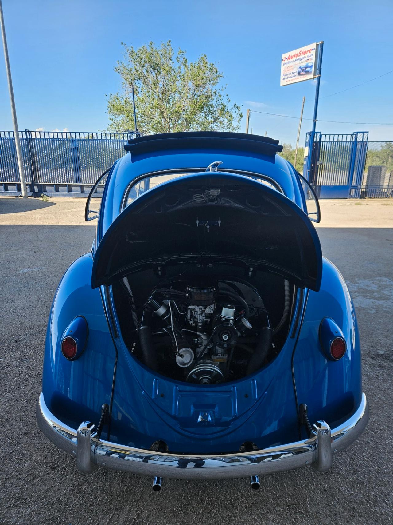Volkswagen Maggiolino VETRO PIATTO - 6VOLT - TETTO APRIBILE
