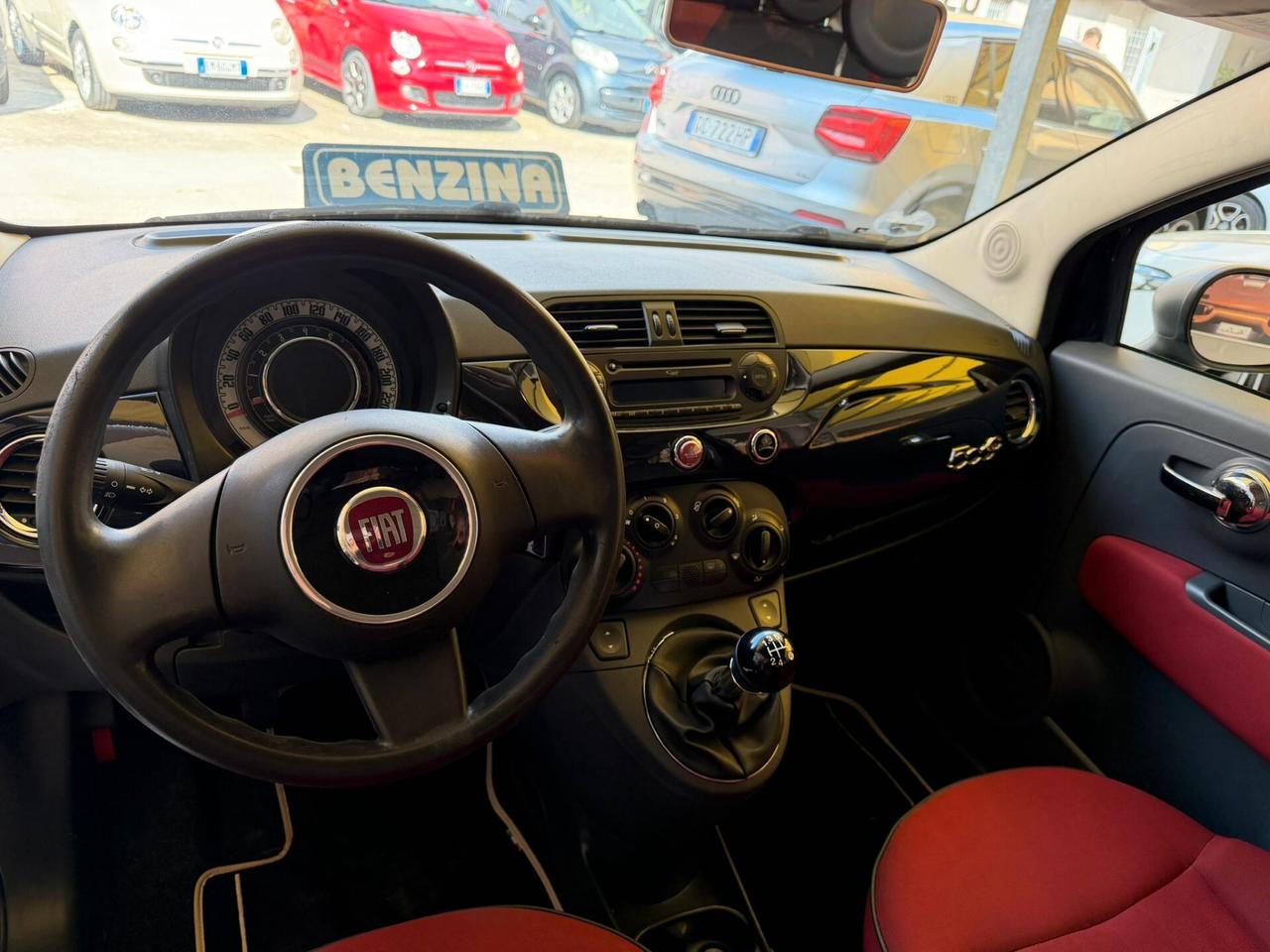 Fiat 500 1.2cc benzina 12 mesi garanzia-2012