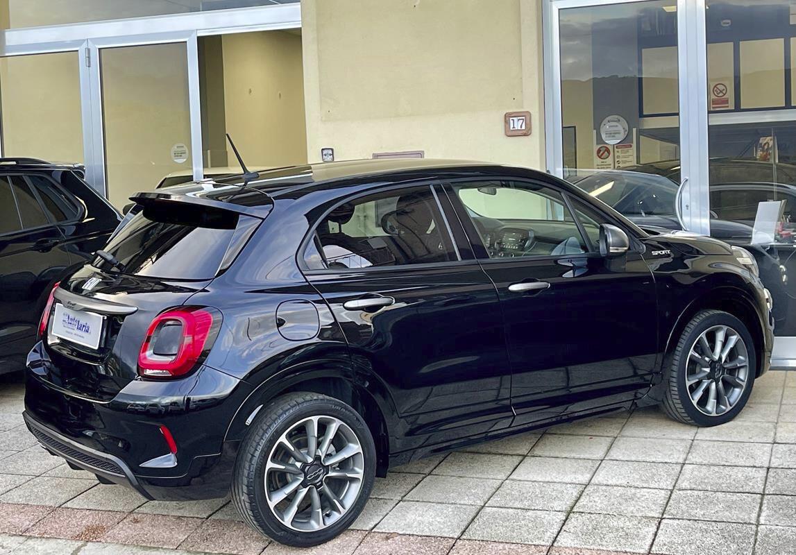 Fiat 500X 1.6 Mjt 130 CV Sport Restyling "Fari Full LED, Gruppi ottici poster Bracciolo, cerchi 18"