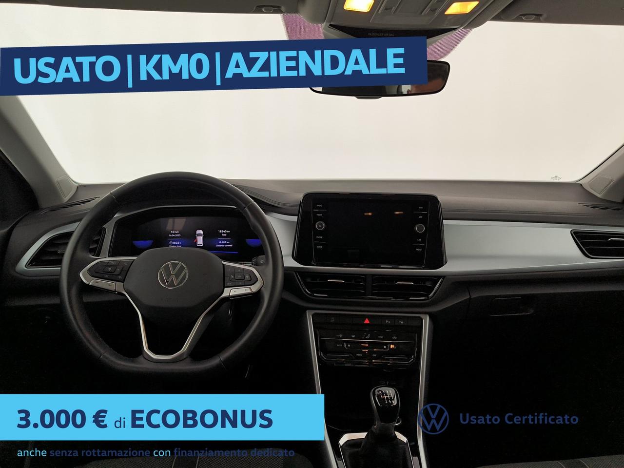 Volkswagen T-Roc 2.0 tdi life 115cv