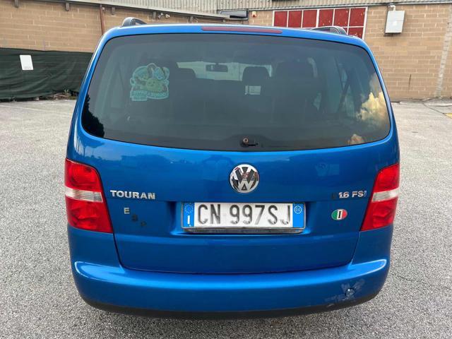 VOLKSWAGEN Touran 7posti 1.6 16V FSI senza nessun lavoro da fare