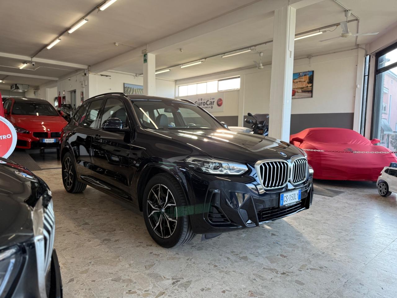 Bmw X3 xDrive20d 48V 190cv Msport 12/2023 Euro 6D Garanzia Ufficiale