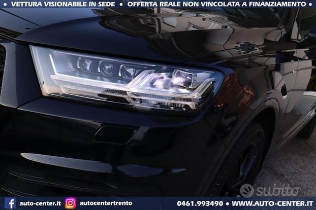 Audi Q7 50 TDI quattro S-LINE 7POSTI GANCIO SLINE