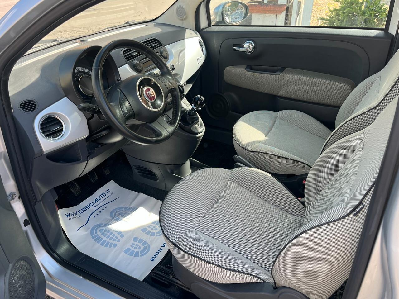 Fiat 500 1.2 Lounge TETTO PANORAMICO KM CERTIFICATI 2011