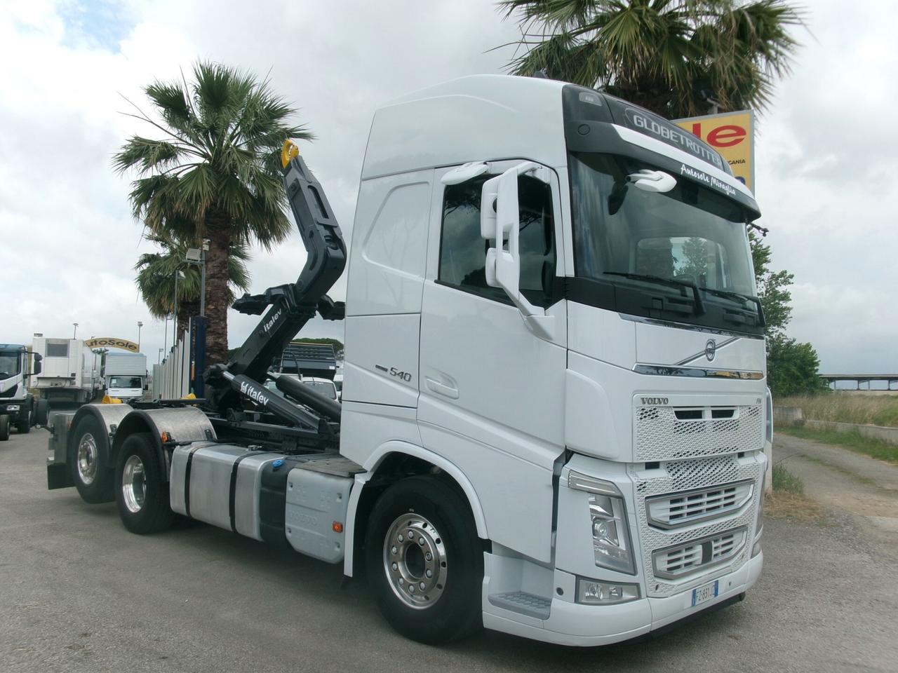 Volvo FH 540CV EURO 6 SCARRABILE ITALEV 26T ADR CASSE DA 6 METRI