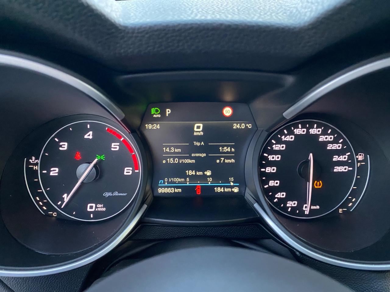 Alfa Romeo Stelvio 2.2 Turbodiesel 210 CV AT8 Q4 Veloce