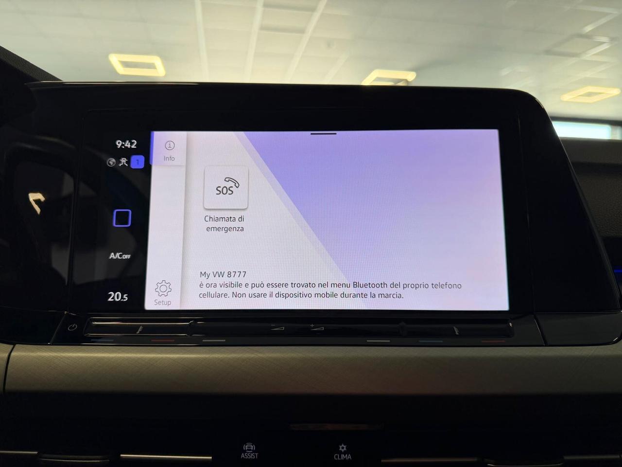 VOLKSWAGEN GOLF VIII STYLE 2.0 TDI 115CV CARPLAY OK NEOPATENTATI ANNO 2022