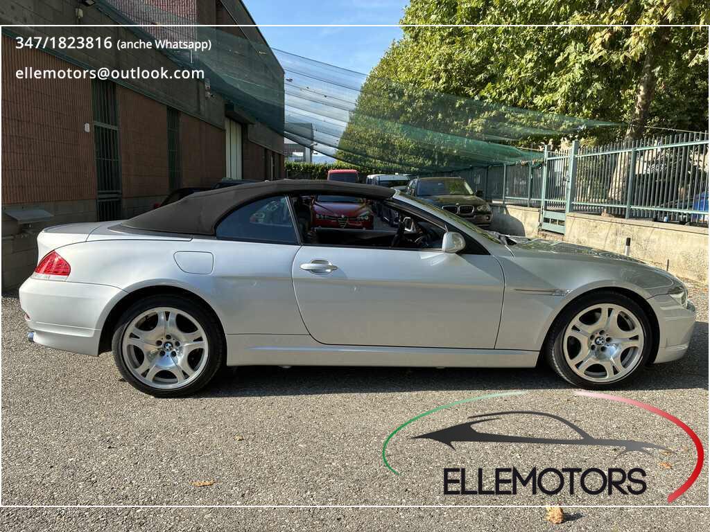 BMW Serie 6 E64 Cabrio 645 Ci Cabrio 4.4 V8 333 CV Automatica – Pelle – Navi