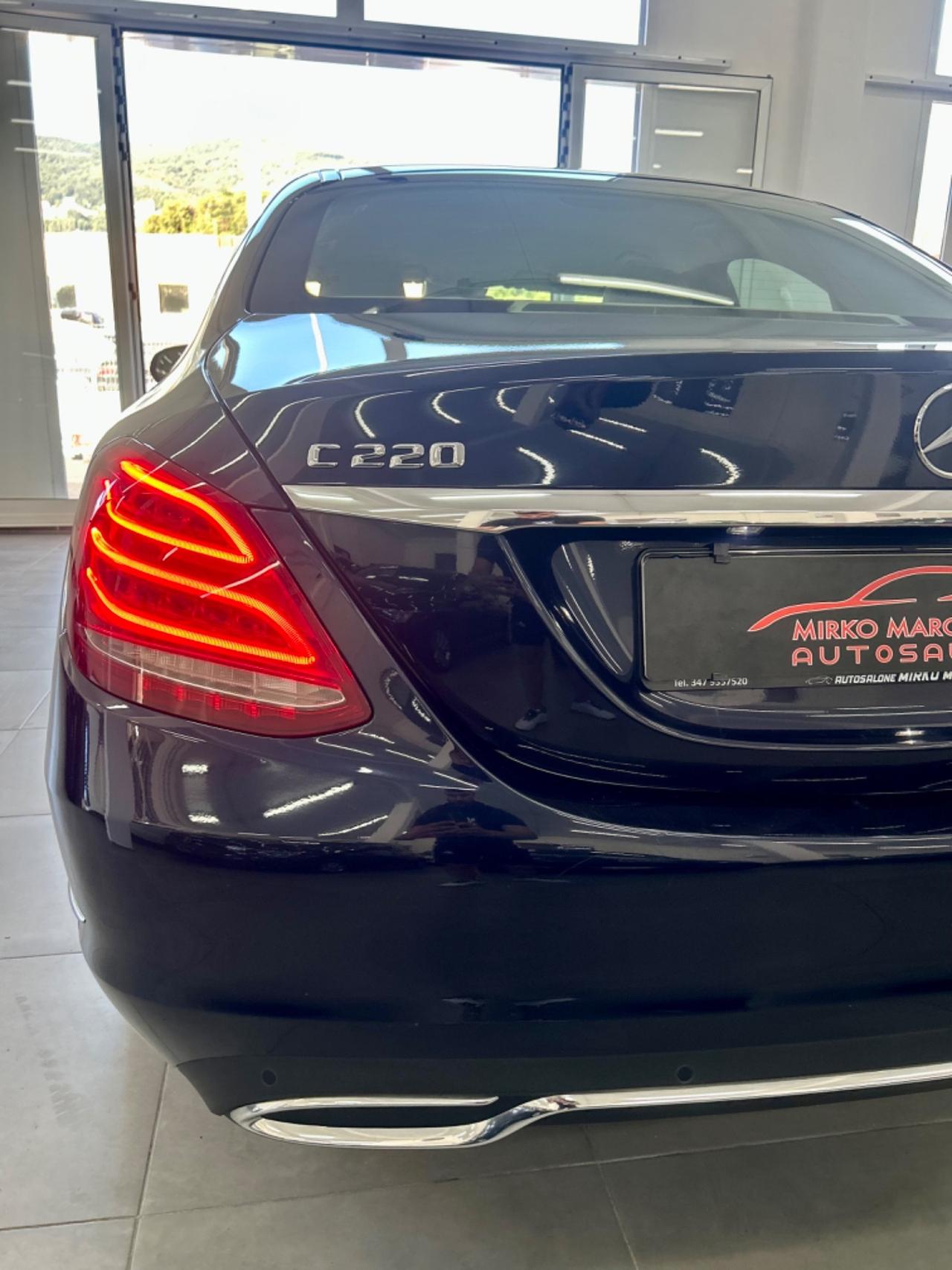 Mercedes benz CLASSE C 220 d Exclusive FINANZIABILE